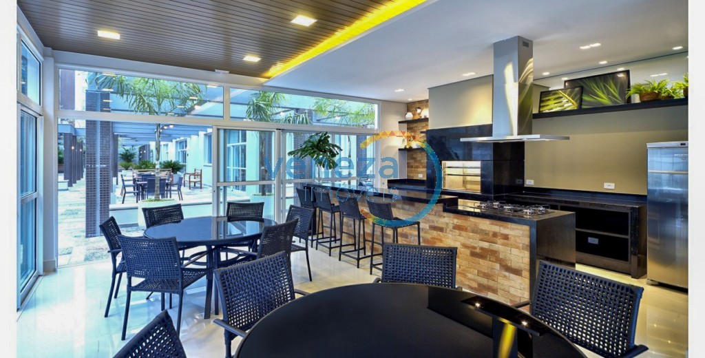 Apartamento à venda no bairro Gleba Palhano de Londrina com 64.67m<sup>2</sup> útil, 3 quartos, 1 vaga de garagem