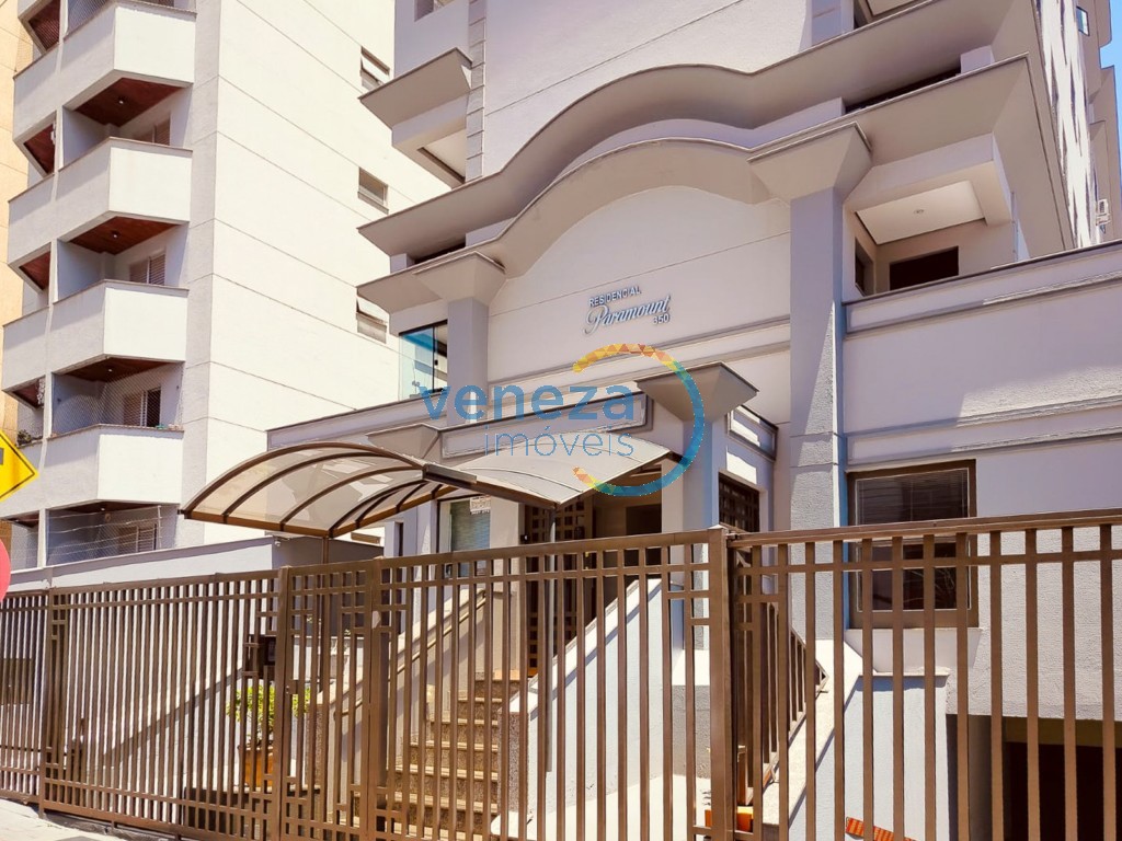 Apartamento para locação no bairro Ipiranga de Londrina com 37m<sup>2</sup> útil, 1 quarto, 1 vaga de garagem