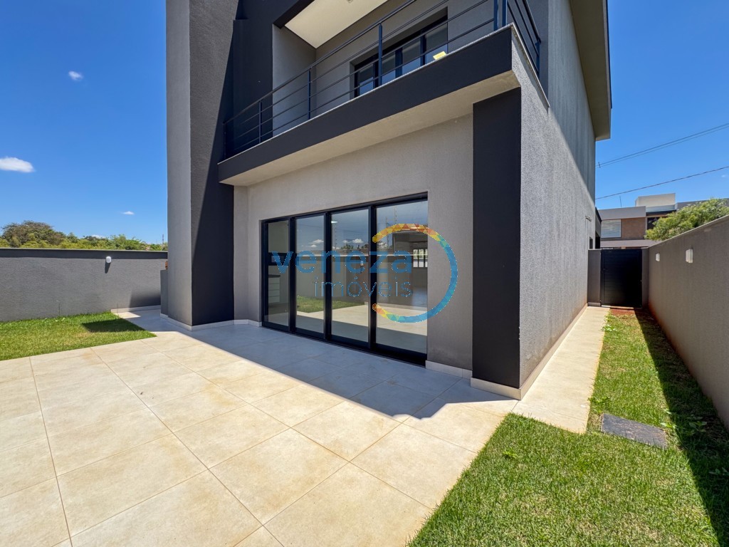 Casa Residencial para locação no bairro Parque Taua de Londrina com 190m<sup>2</sup> útil, 3 quartos, 1 vaga de garagem