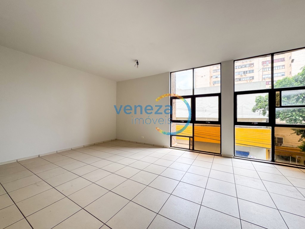 Sala para locação no bairro Centro de Londrina com 60m<sup>2</sup> útil