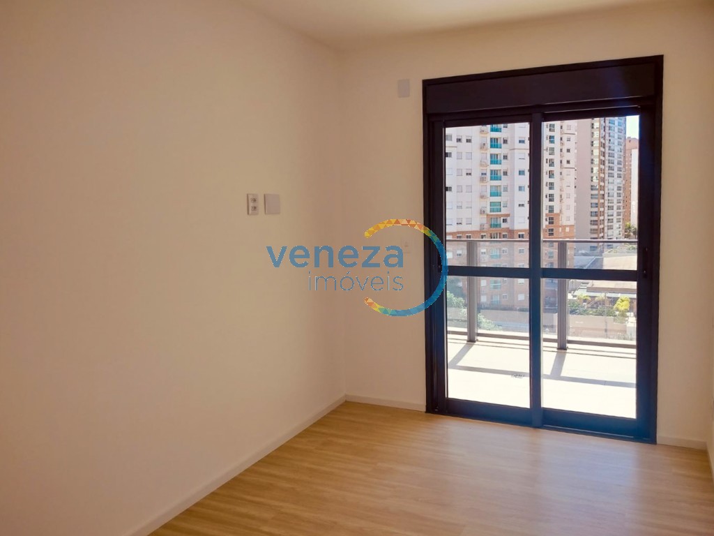 Apartamento para locação no bairro Gleba Palhano de Londrina com 104m<sup>2</sup> útil, 3 quartos, 2 vagas de garagem