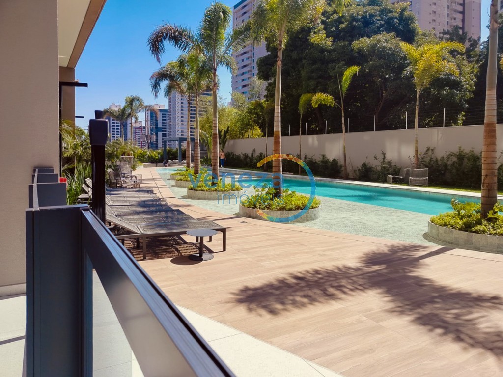 Apartamento para locação no bairro Gleba Palhano de Londrina com 104m<sup>2</sup> útil, 3 quartos, 2 vagas de garagem