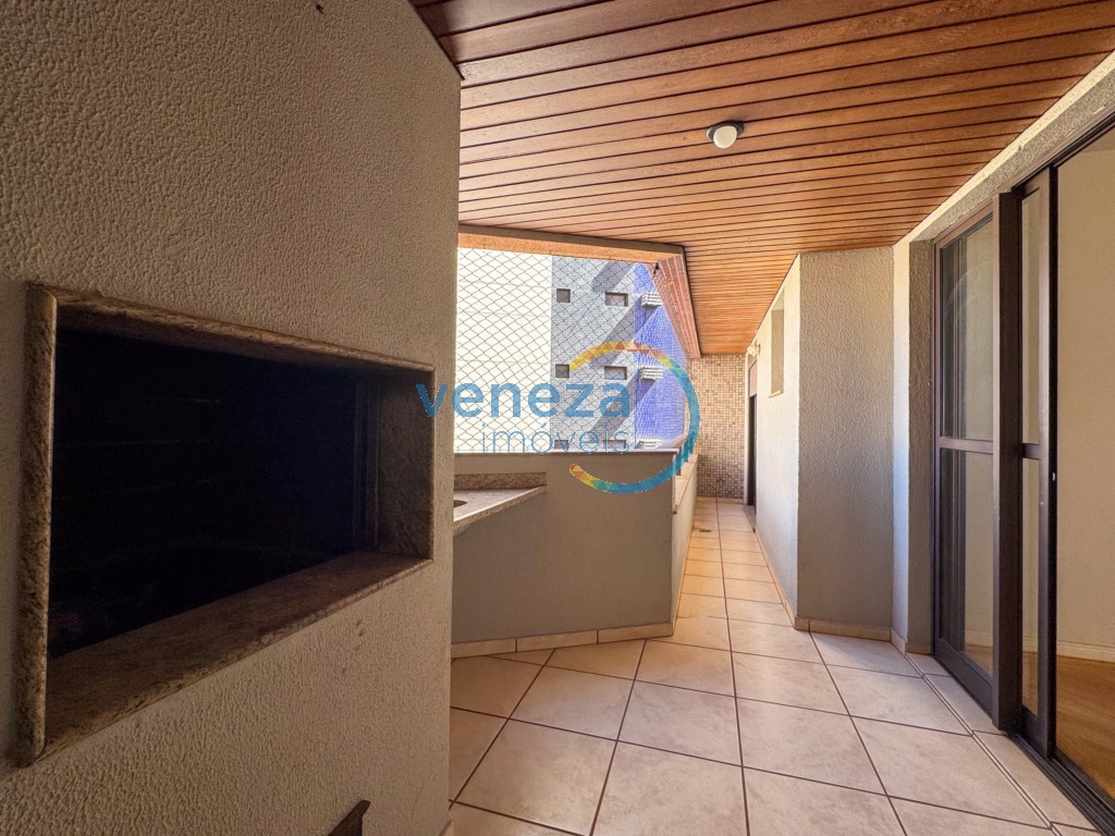 Apartamento para locação no bairro Centro de Londrina com 187m<sup>2</sup> útil, 4 quartos, 2 vagas de garagem