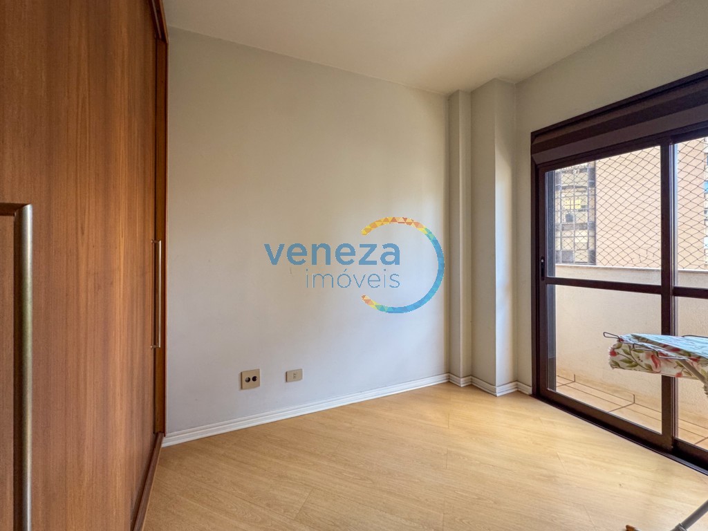 Apartamento para locação no bairro Centro de Londrina com 187m<sup>2</sup> útil, 4 quartos, 2 vagas de garagem