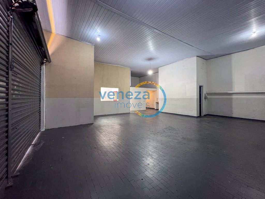 Salão-loja para locação no bairro Centro de Londrina com 150m<sup>2</sup> útil