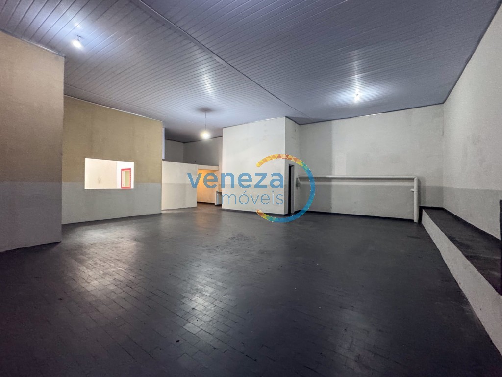 Salão-loja para locação no bairro Centro de Londrina com 150m<sup>2</sup> útil