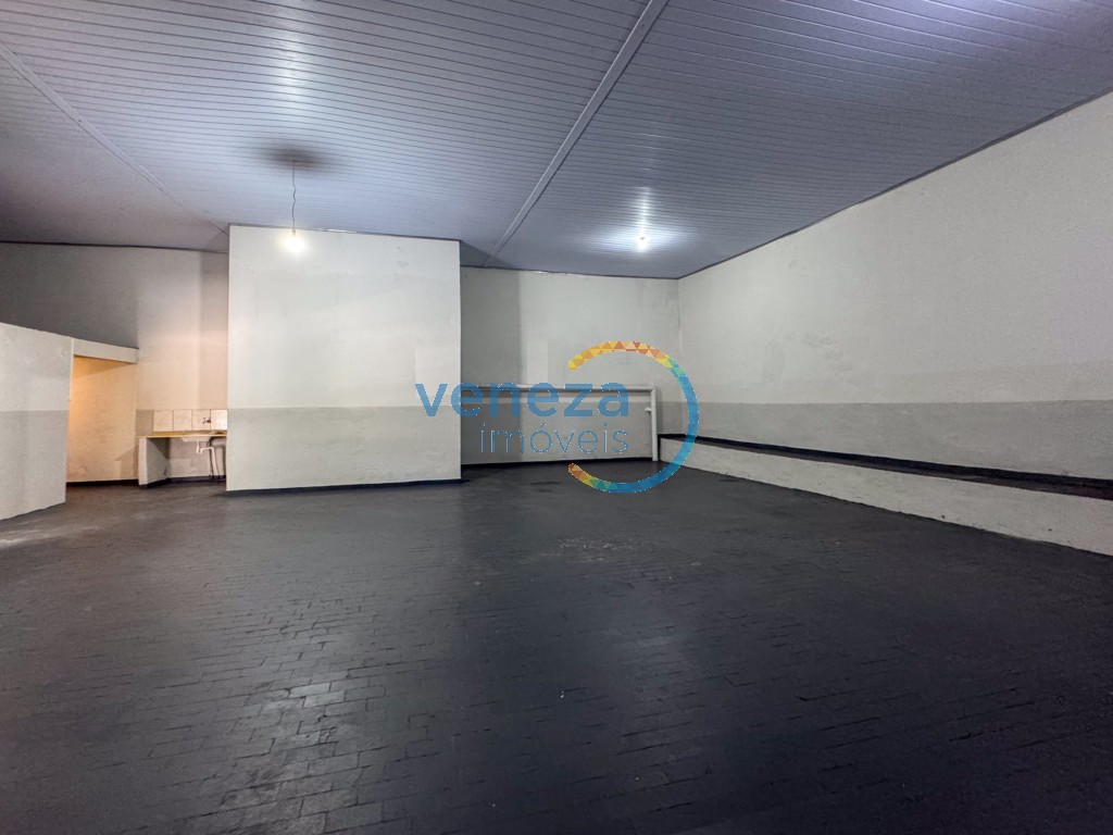 Salão-loja para locação no bairro Centro de Londrina com 150m<sup>2</sup> útil