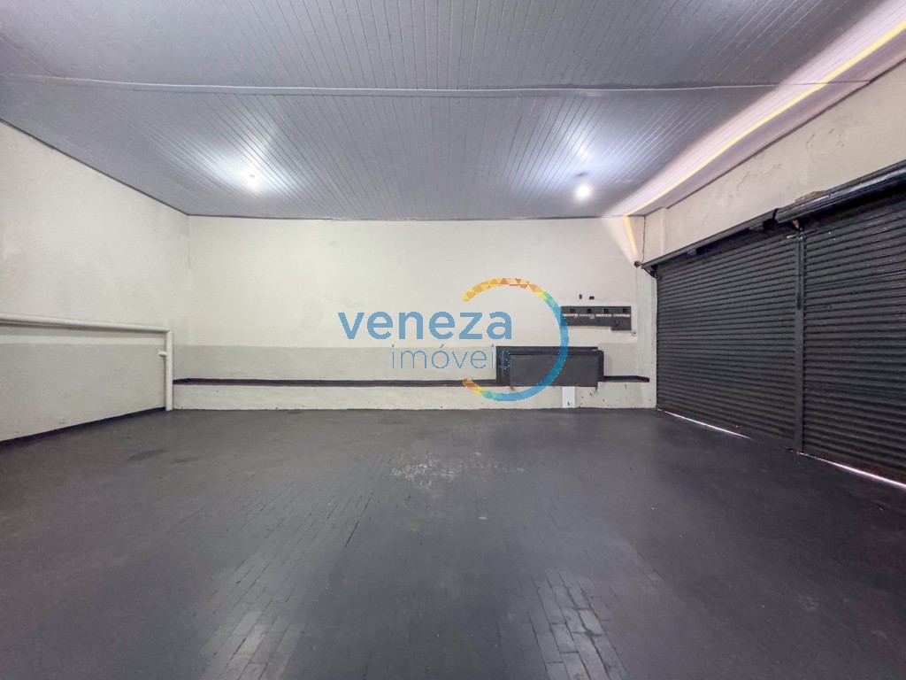 Salão-loja para locação no bairro Centro de Londrina com 150m<sup>2</sup> útil