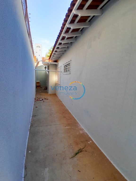 Casa Comercial para locação no bairro Ipiranga de Londrina com 170m<sup>2</sup> útil, 1 vaga de garagem