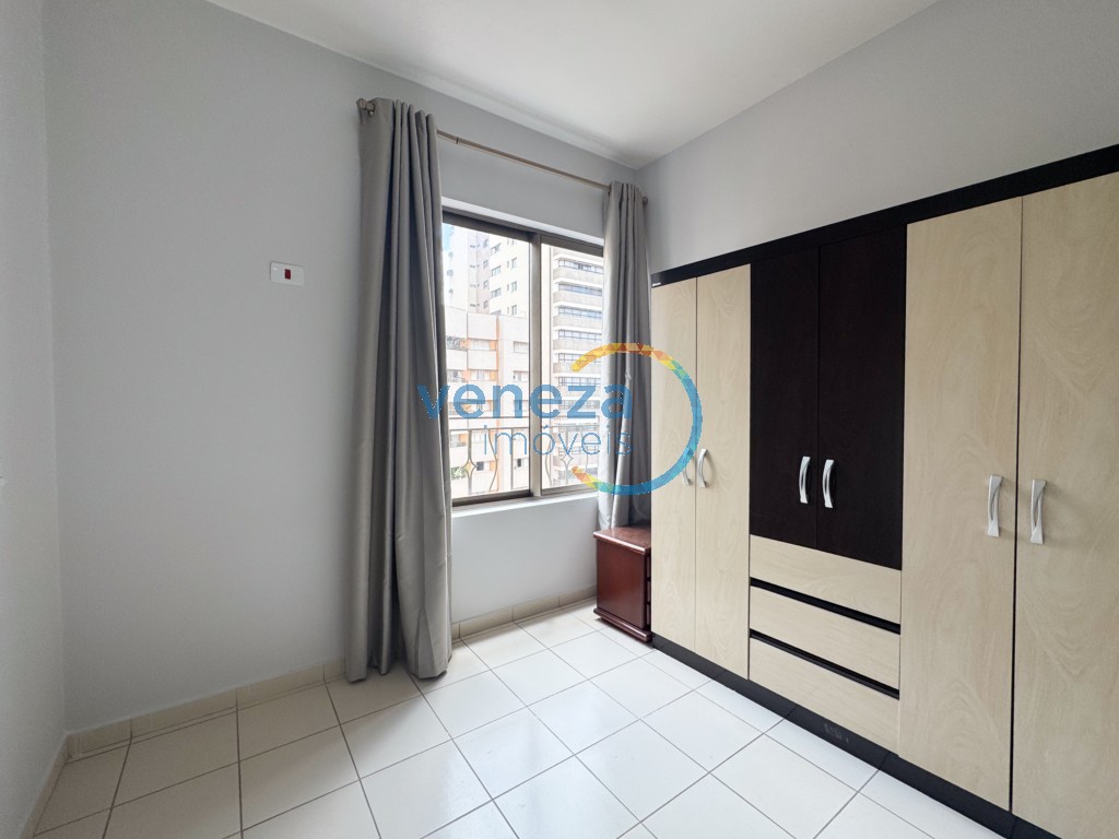 Apartamento para locação no bairro Centro de Londrina com 29.04m<sup>2</sup> útil, 1 quarto