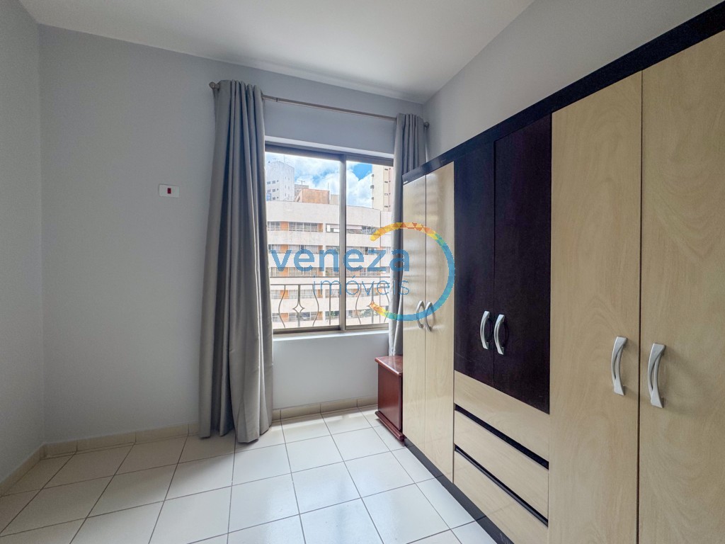 Apartamento para locação no bairro Centro de Londrina com 29.04m<sup>2</sup> útil, 1 quarto