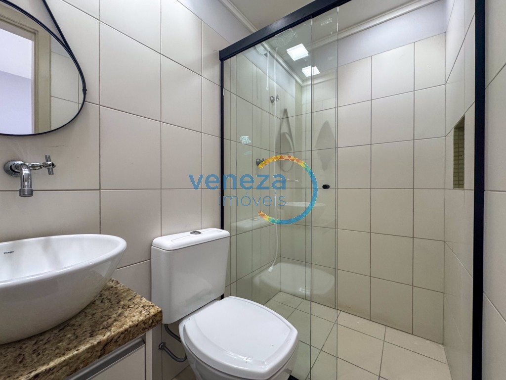 Apartamento para locação no bairro Centro de Londrina com 29.04m<sup>2</sup> útil, 1 quarto