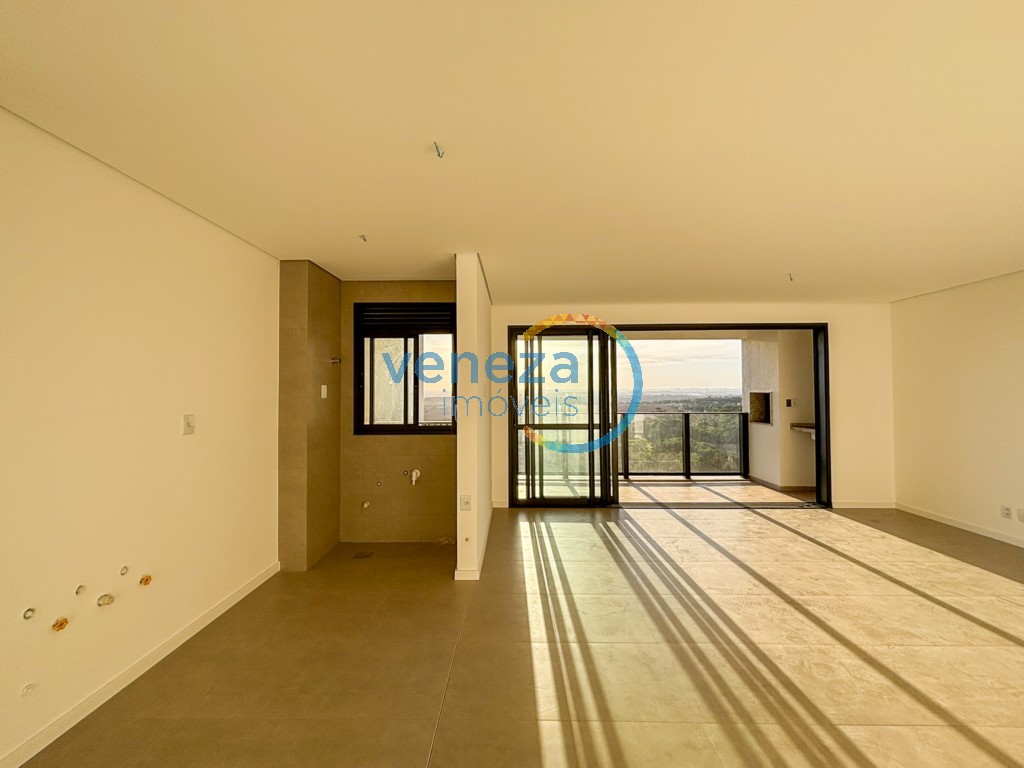 Apartamento à venda no bairro Gleba Palhano de Londrina com 87m<sup>2</sup> útil, 2 quartos, 2 vagas de garagem