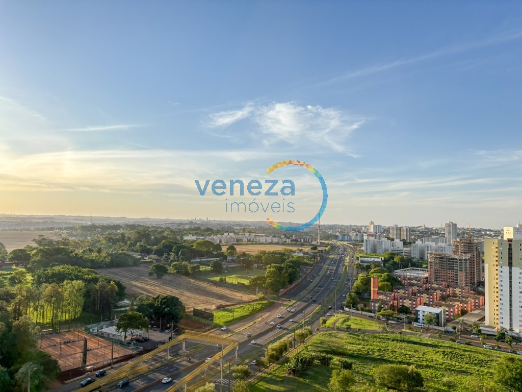 Apartamento à venda no bairro Gleba Palhano de Londrina com 87m<sup>2</sup> útil, 2 quartos, 2 vagas de garagem