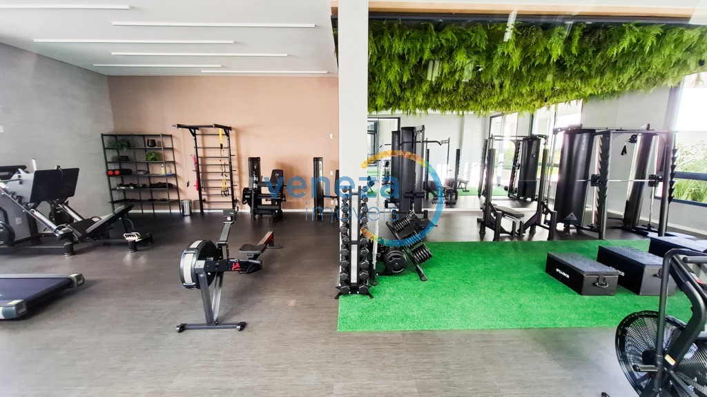 Apartamento à venda no bairro Gleba Palhano de Londrina com 87m<sup>2</sup> útil, 2 quartos, 2 vagas de garagem