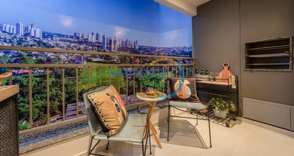 Apartamento à venda no bairro Vale dos Tucanos de Londrina com 51m<sup>2</sup> útil, 2 quartos, 1 vaga de garagem