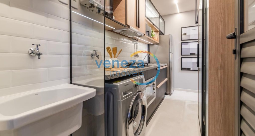 Apartamento à venda no bairro Vale dos Tucanos de Londrina com 51m<sup>2</sup> útil, 2 quartos, 1 vaga de garagem