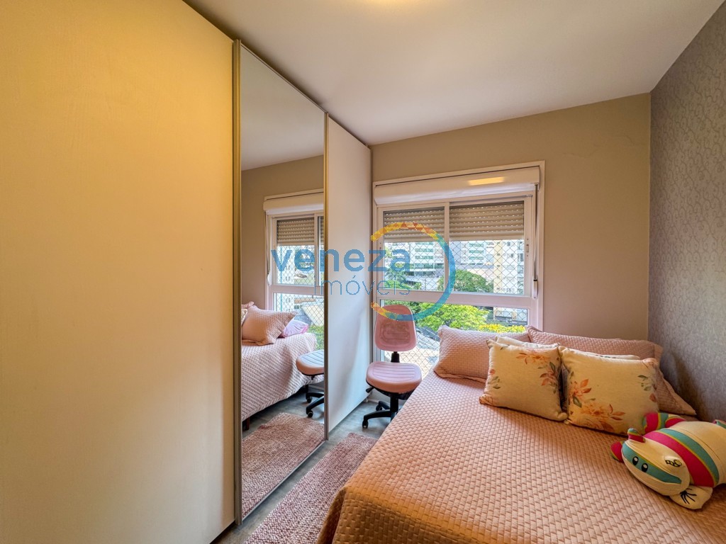 Apartamento à venda no bairro Gleba Palhano de Londrina com 182.49m<sup>2</sup> útil, 4 quartos, 3 vagas de garagem