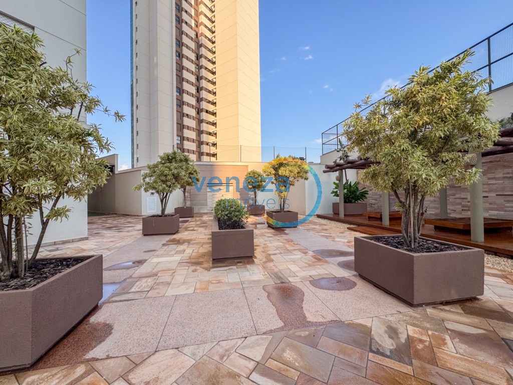 Apartamento à venda no bairro Gleba Palhano de Londrina com 182.49m<sup>2</sup> útil, 4 quartos, 3 vagas de garagem
