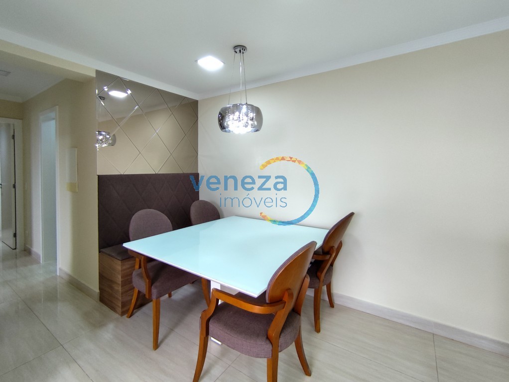 Apartamento para locacao no Jose Lazaro Gouvea em Londrina com 102m² por R$ 2.600,00
