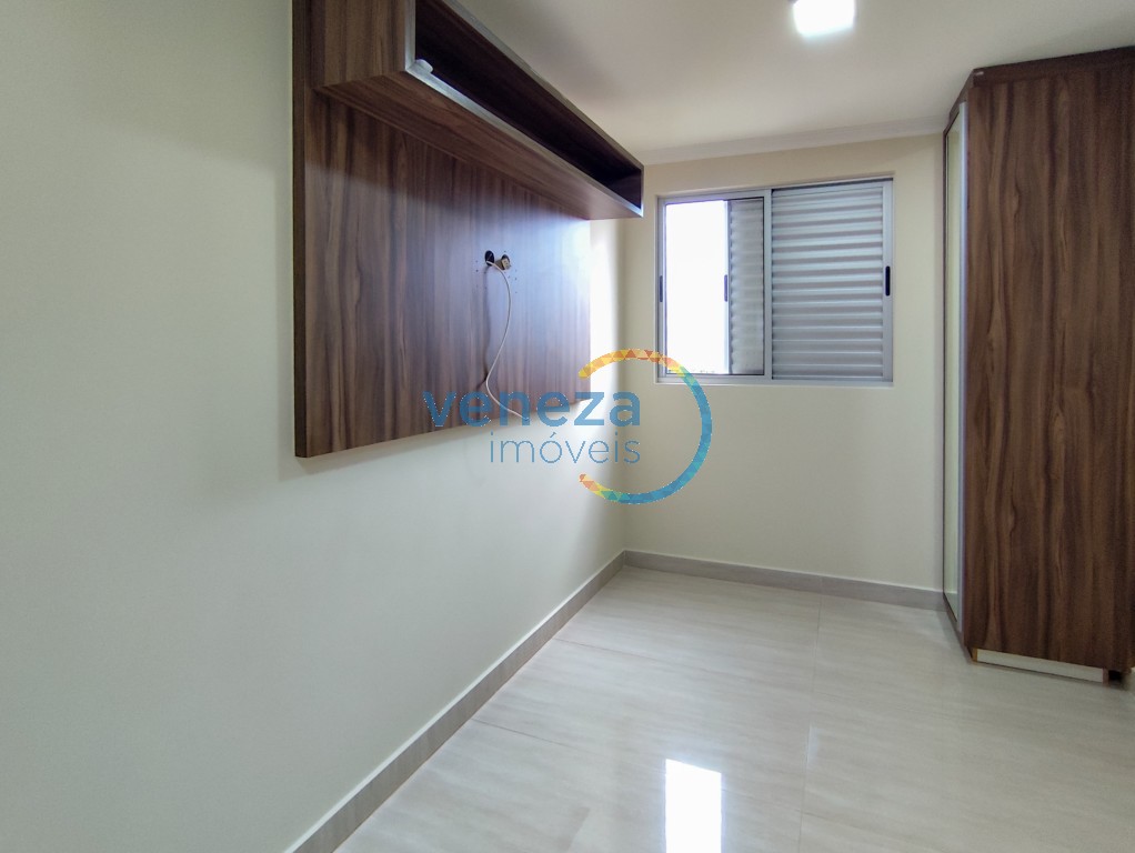 Apartamento para locação no bairro Jose Lazaro Gouvea de Londrina com 69.89m<sup>2</sup> útil, 3 quartos, 1 vaga de garagem