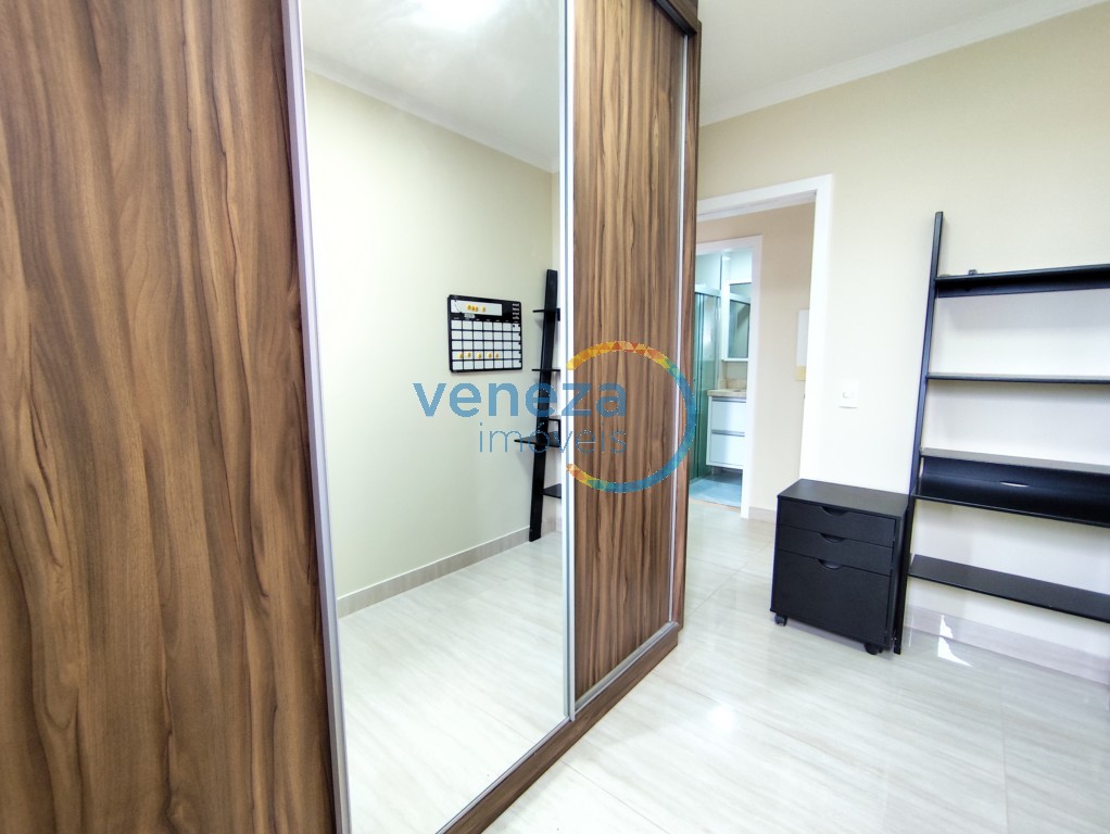 Apartamento para locação no bairro Jose Lazaro Gouvea de Londrina com 69.89m<sup>2</sup> útil, 3 quartos, 1 vaga de garagem