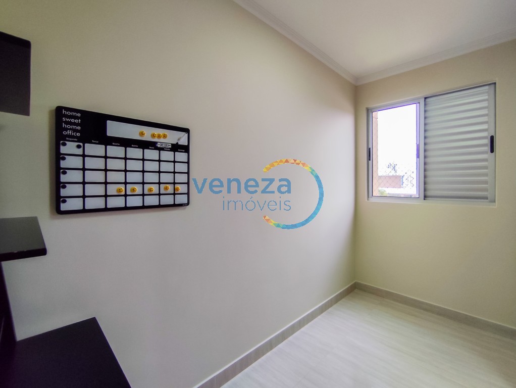Apartamento para locação no bairro Jose Lazaro Gouvea de Londrina com 69.89m<sup>2</sup> útil, 3 quartos, 1 vaga de garagem