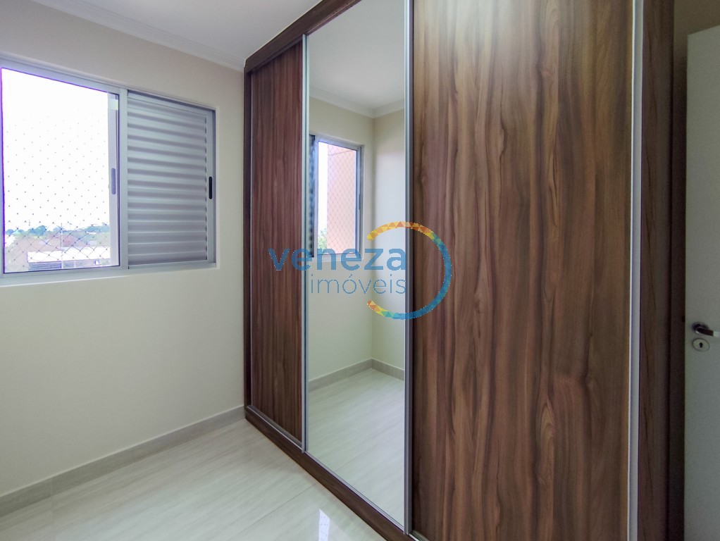 Apartamento para locação no bairro Jose Lazaro Gouvea de Londrina com 69.89m<sup>2</sup> útil, 3 quartos, 1 vaga de garagem