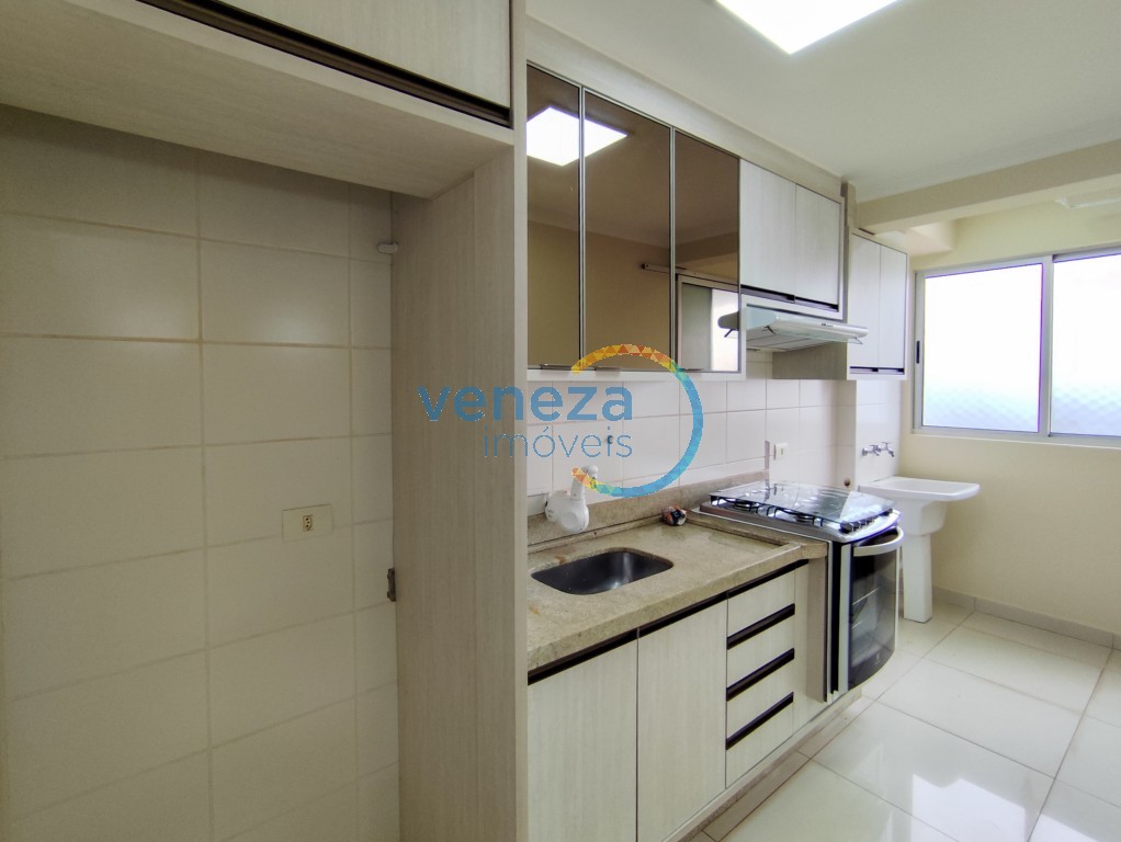 Apartamento para locação no bairro Jose Lazaro Gouvea de Londrina com 69.89m<sup>2</sup> útil, 3 quartos, 1 vaga de garagem