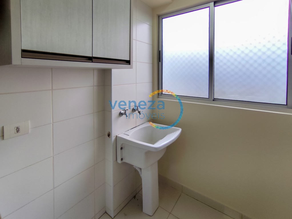 Apartamento para locação no bairro Jose Lazaro Gouvea de Londrina com 69.89m<sup>2</sup> útil, 3 quartos, 1 vaga de garagem