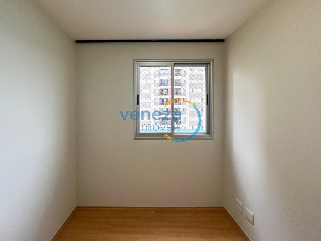 Apartamento para locação no bairro Gleba Palhano de Londrina com 69.72m<sup>2</sup> útil, 3 quartos, 2 vagas de garagem
