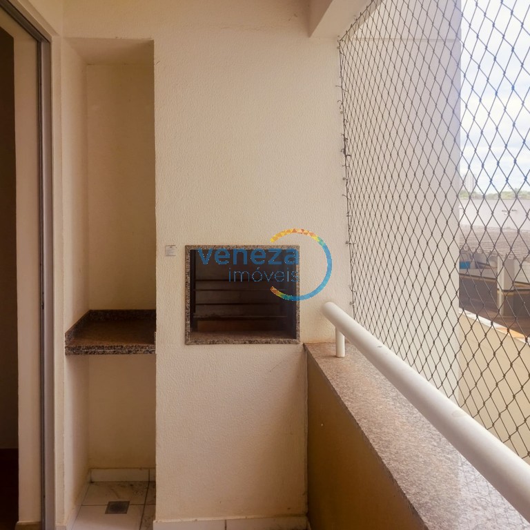 Apartamento para locação no bairro Jose Lazaro Gouvea de Londrina com 69.89m<sup>2</sup> útil, 3 quartos, 1 vaga de garagem