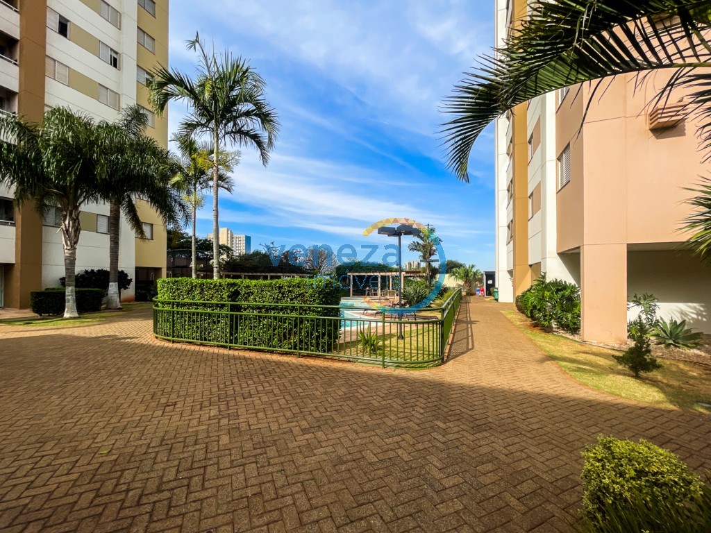 Apartamento para locação no bairro Jose Lazaro Gouvea de Londrina com 69.89m<sup>2</sup> útil, 3 quartos, 1 vaga de garagem
