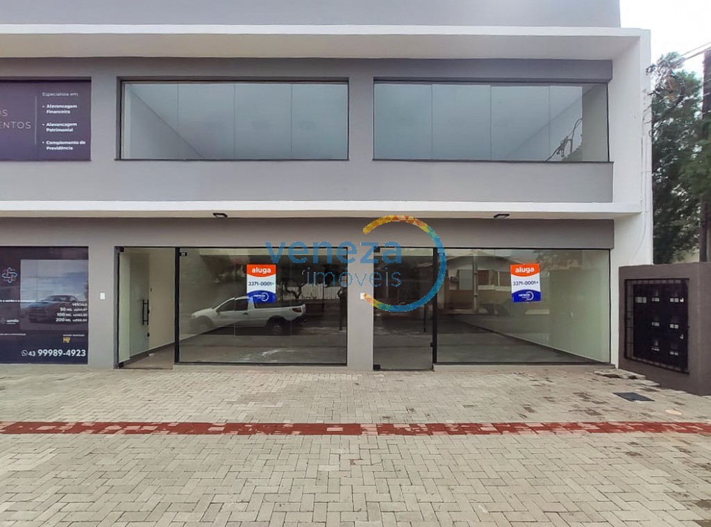 Salão-loja para locacao no Centro em Rolandia com 97m² por R$ 2.500,00