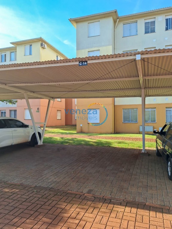 Apartamento à venda no bairro Hipica de Londrina com 40.91m<sup>2</sup> útil, 2 quartos, 1 vaga de garagem