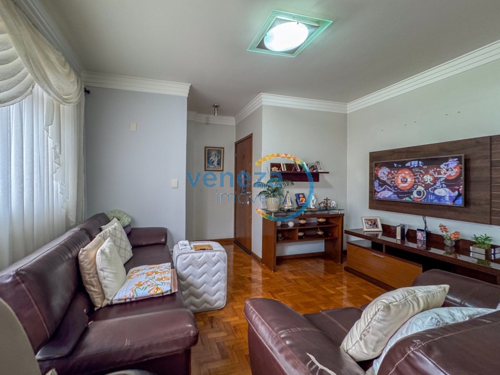 Apartamento à venda no bairro Centro de Londrina com 115m<sup>2</sup> útil, 3 quartos, 1 vaga de garagem