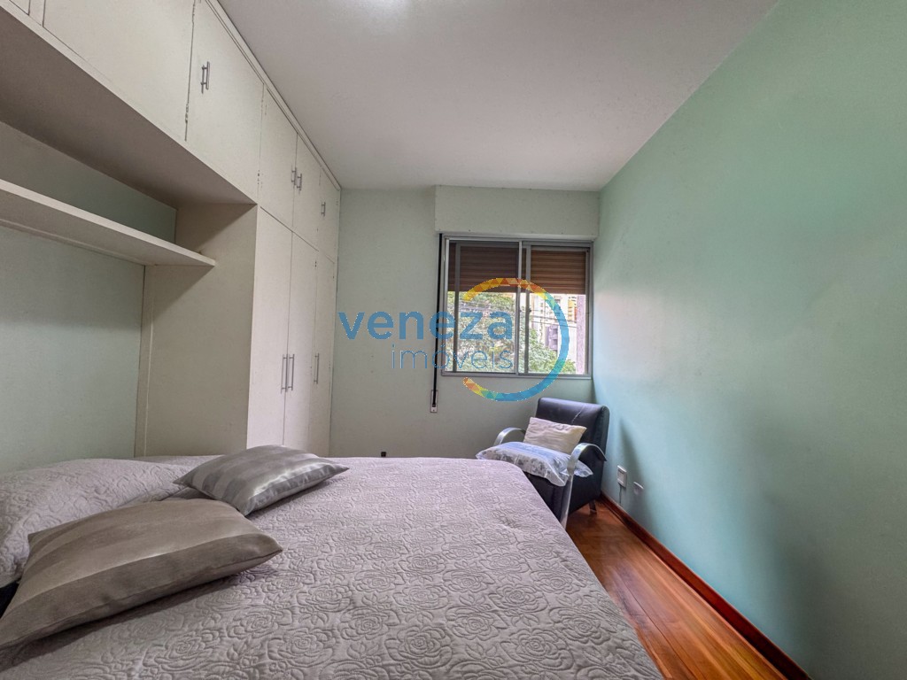 Apartamento à venda no bairro Centro de Londrina com 115m<sup>2</sup> útil, 3 quartos, 1 vaga de garagem