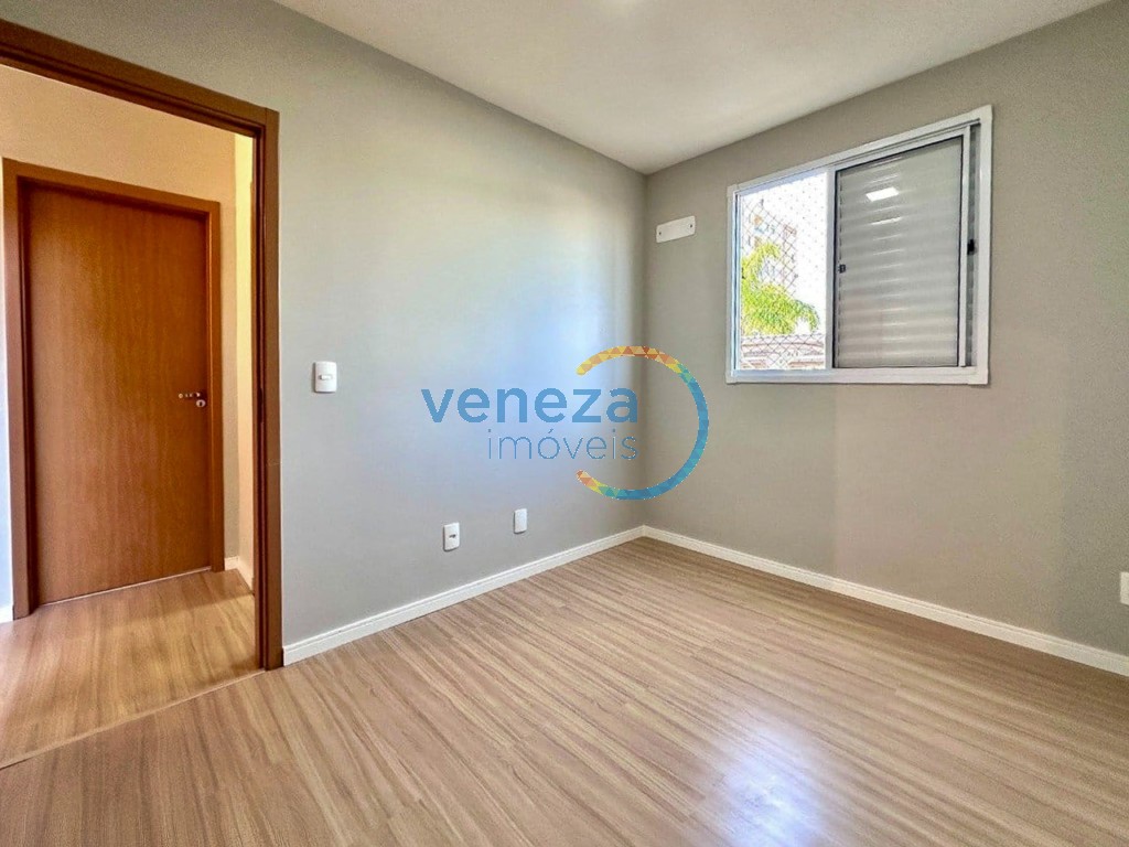 Apartamento para locação no bairro Cidade Industrial II de Londrina com 46m<sup>2</sup> útil, 2 quartos, 1 vaga de garagem