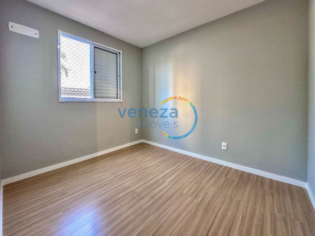 Apartamento para locação no bairro Cidade Industrial II de Londrina com 46m<sup>2</sup> útil, 2 quartos, 1 vaga de garagem