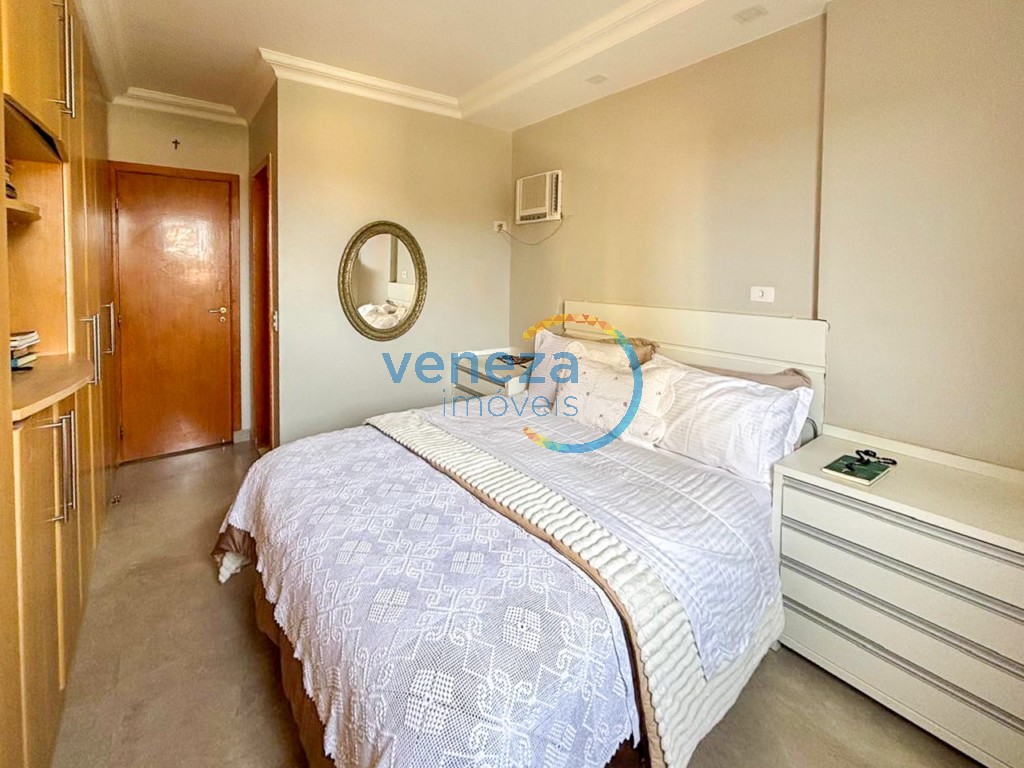 Apartamento à venda no bairro Gleba Palhano de Londrina com 113m<sup>2</sup> útil, 3 quartos, 2 vagas de garagem
