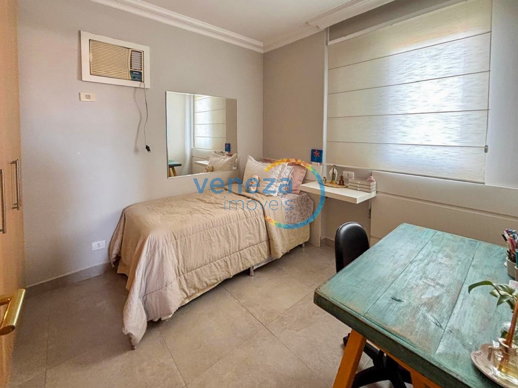 Apartamento à venda no bairro Gleba Palhano de Londrina com 113m<sup>2</sup> útil, 3 quartos, 2 vagas de garagem