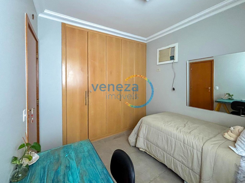 Apartamento à venda no bairro Gleba Palhano de Londrina com 113m<sup>2</sup> útil, 3 quartos, 2 vagas de garagem