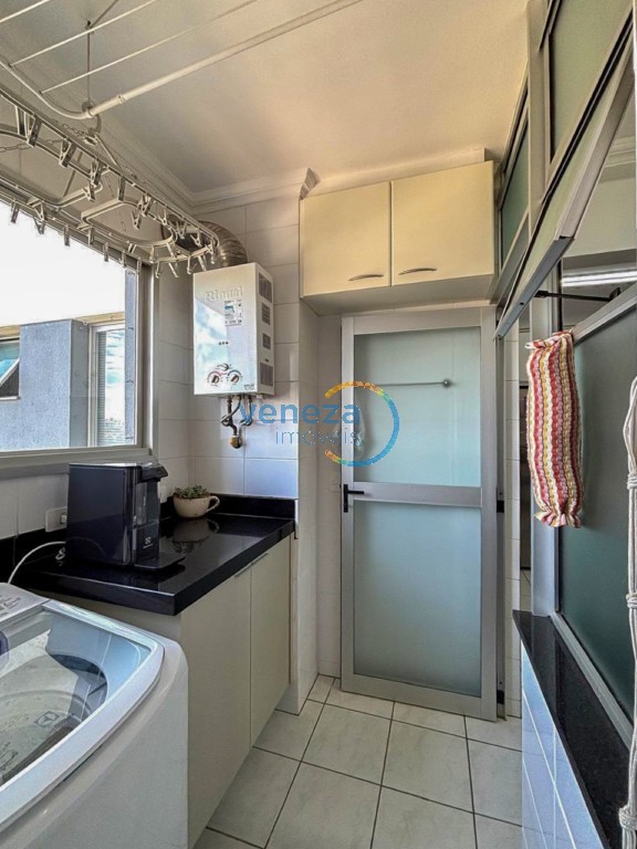 Apartamento à venda no bairro Gleba Palhano de Londrina com 113m<sup>2</sup> útil, 3 quartos, 2 vagas de garagem