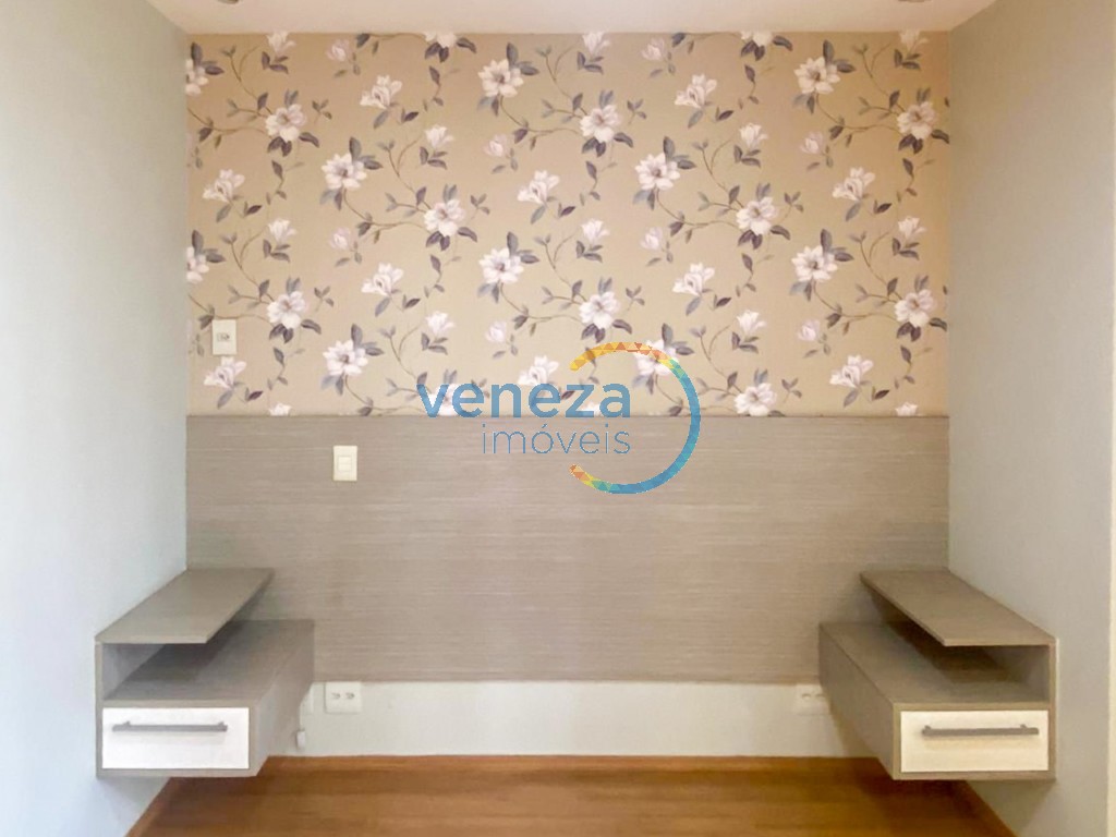 Apartamento à venda no bairro Gleba Fazenda Palhano de Londrina com 73m<sup>2</sup> útil, 2 quartos, 1 vaga de garagem