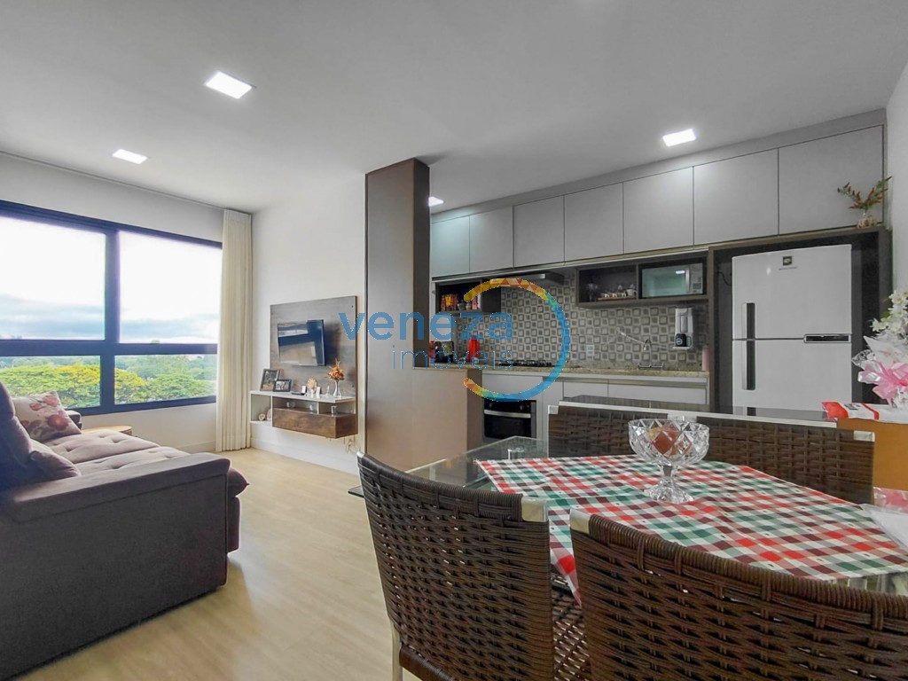 Apartamento à venda no bairro Terra Bonita de Londrina com 62m<sup>2</sup> útil, 2 quartos, 1 vaga de garagem