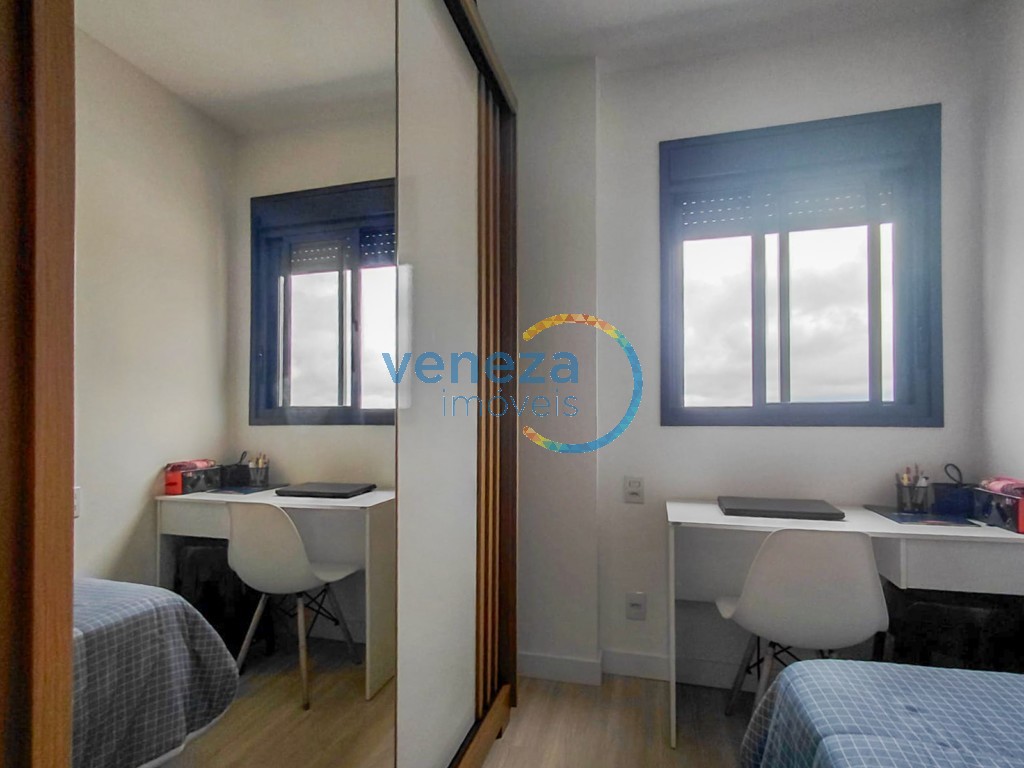 Apartamento à venda no bairro Terra Bonita de Londrina com 62m<sup>2</sup> útil, 2 quartos, 1 vaga de garagem