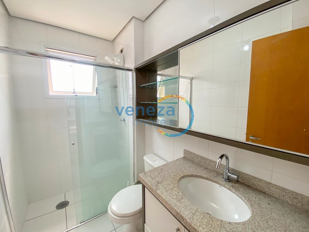 Apartamento à venda no bairro Gleba Palhano de Londrina com 81.1m<sup>2</sup> útil, 3 quartos, 2 vagas de garagem