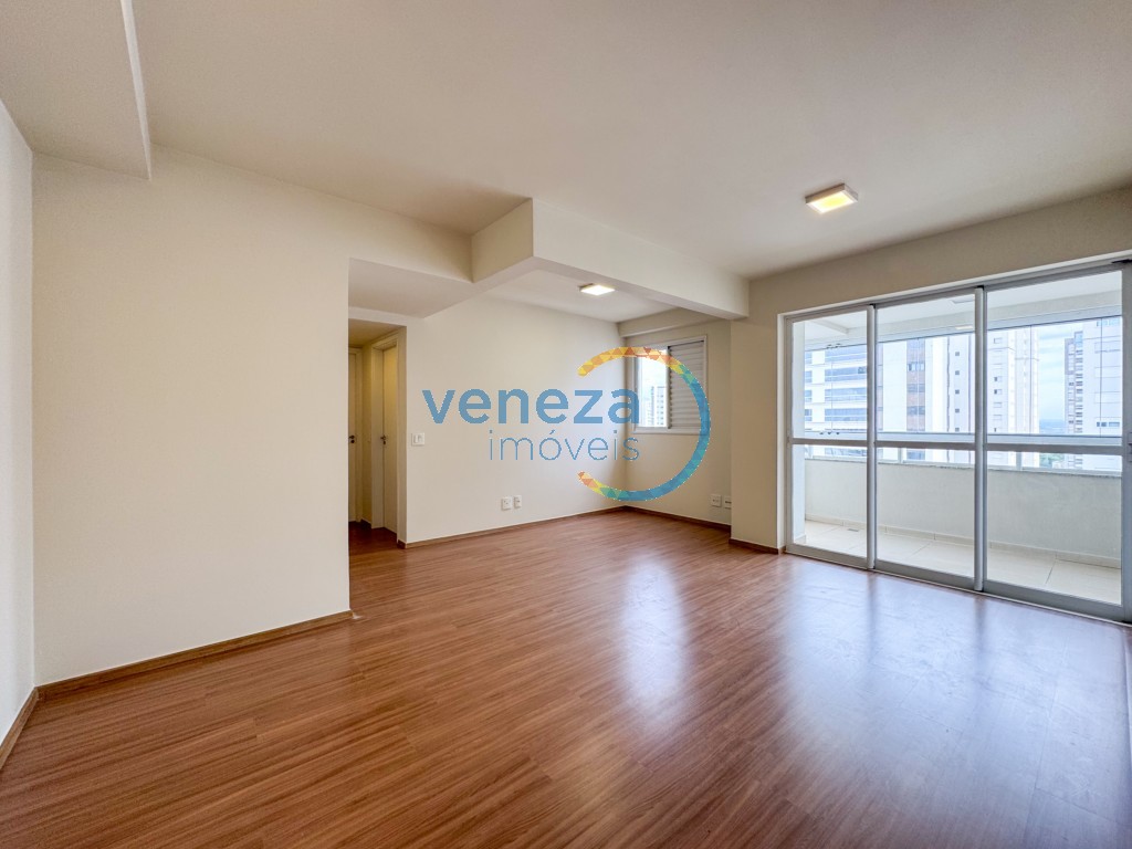 Apartamento para locacao no Gleba Palhano em Londrina com 125,54m² por R$ 3.100,00
