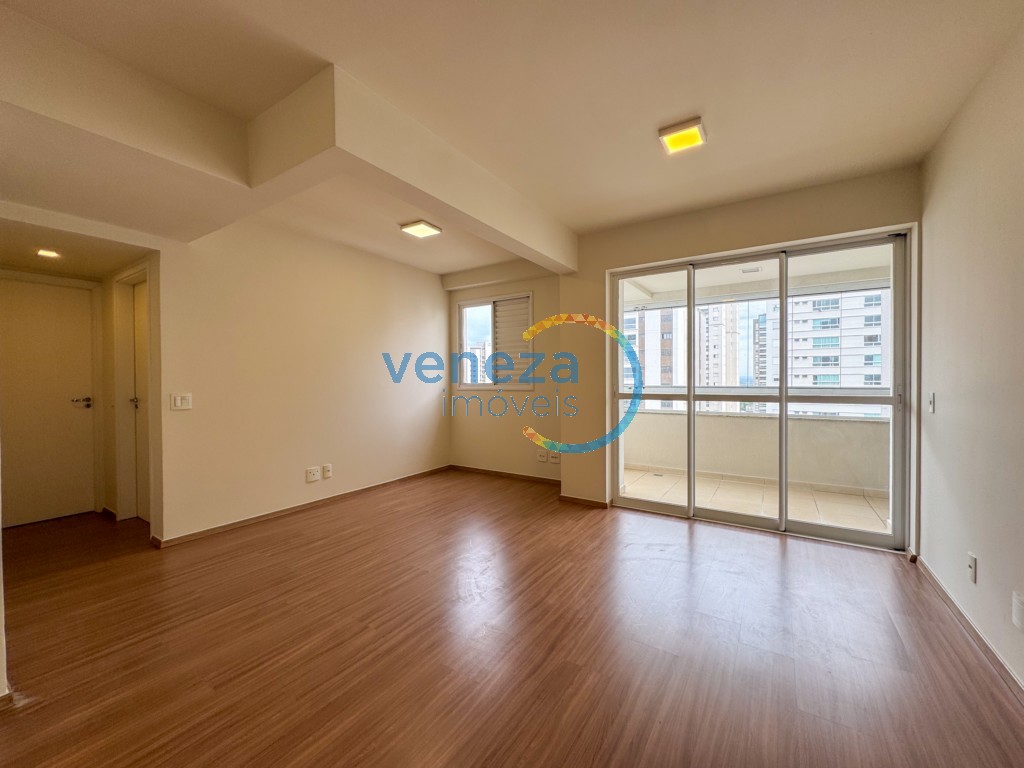 Apartamento para locação no bairro Gleba Palhano de Londrina com 78.21m<sup>2</sup> útil, 2 quartos, 2 vagas de garagem