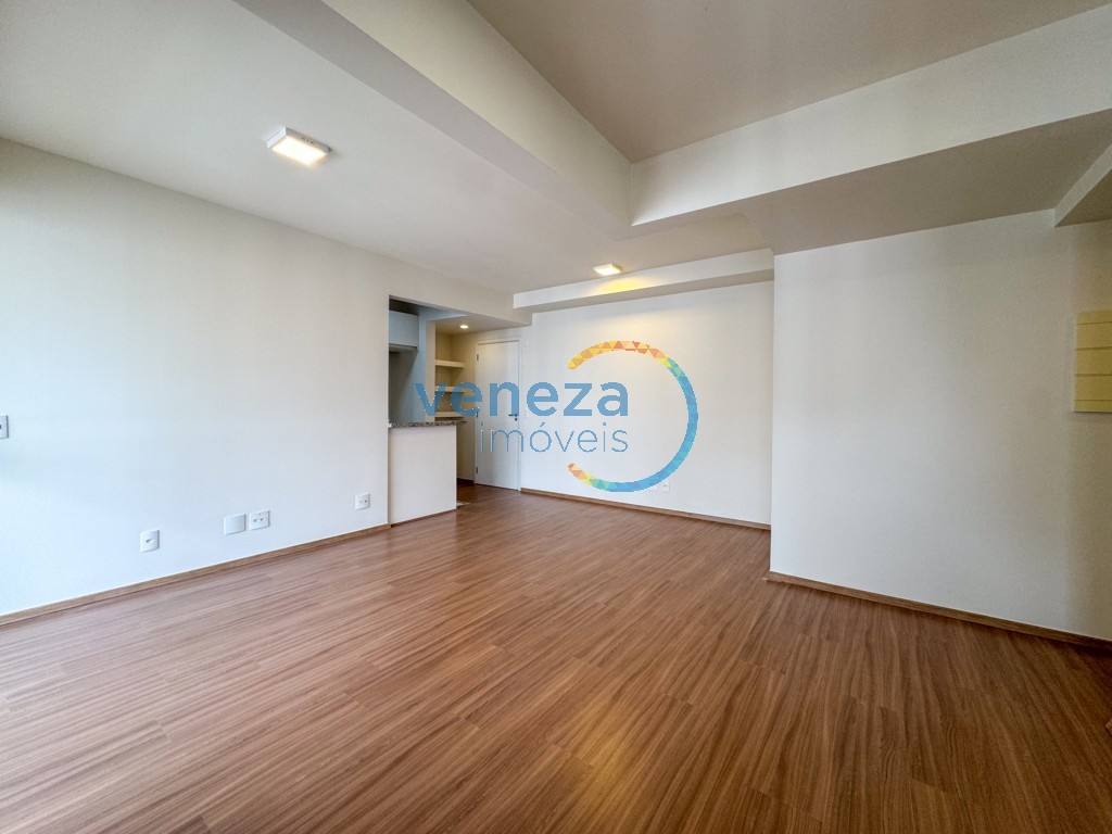 Apartamento para locação no bairro Gleba Palhano de Londrina com 78.21m<sup>2</sup> útil, 2 quartos, 2 vagas de garagem